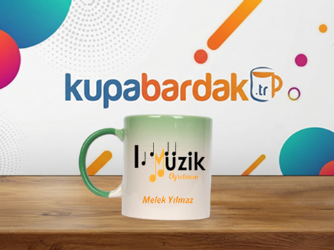 Müzik Öğretmeni Hediyelik Kupa Bardak  & Kahve Fincanı Çeşitleri