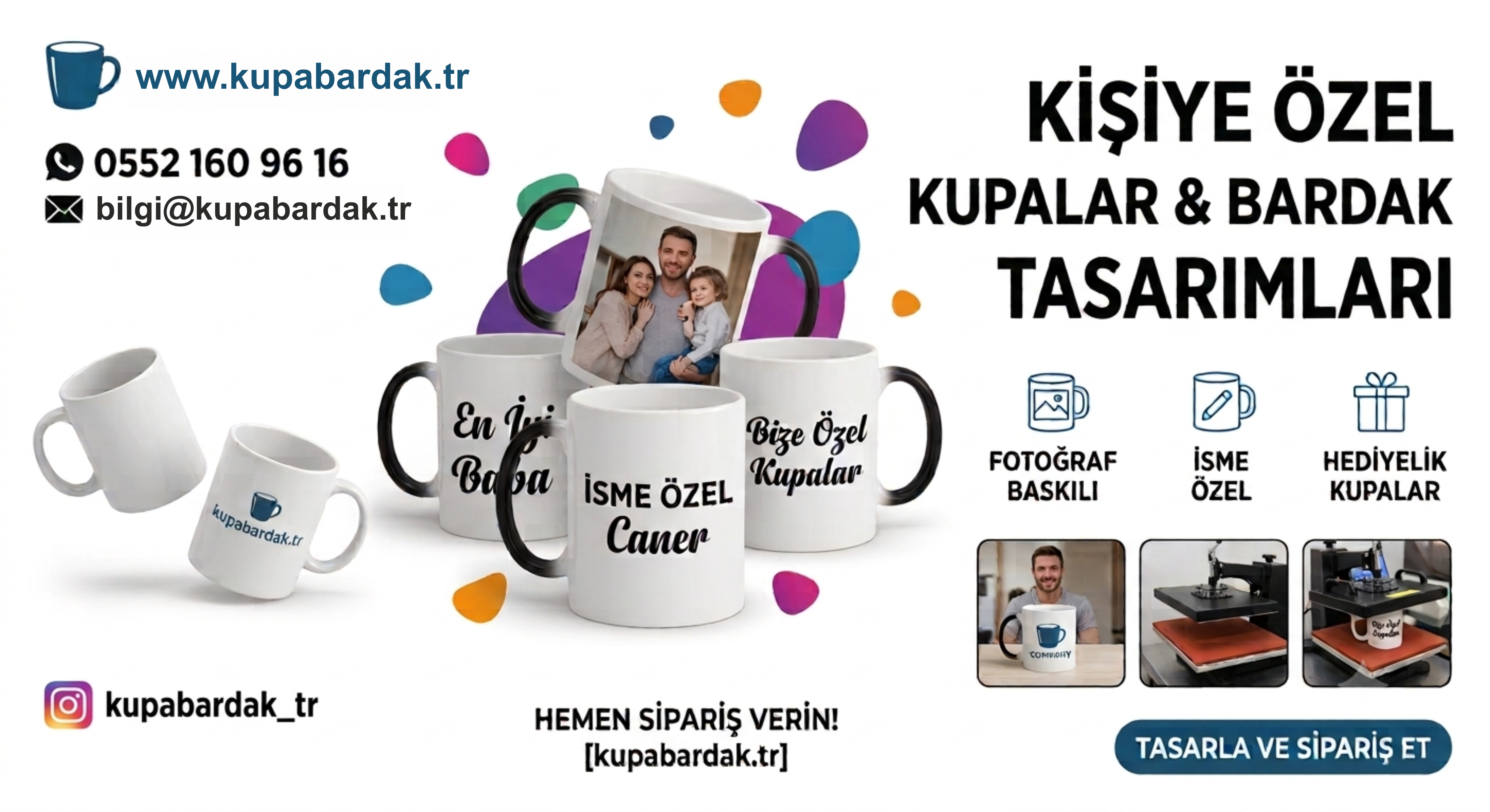 Kupa Bardak Orta Banner